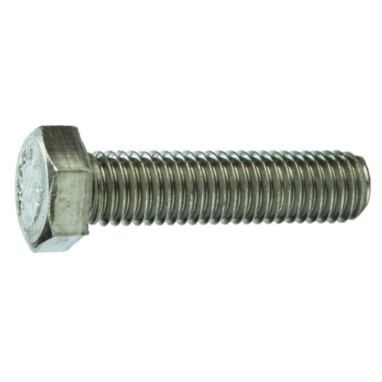 Parafuso Sextavado Rosca Inteira NC 5/16 x 2.1/2" Aço Inox 304 Passivado (1 Peça) - BELENUS-SXRI5/16X2-1/2A2