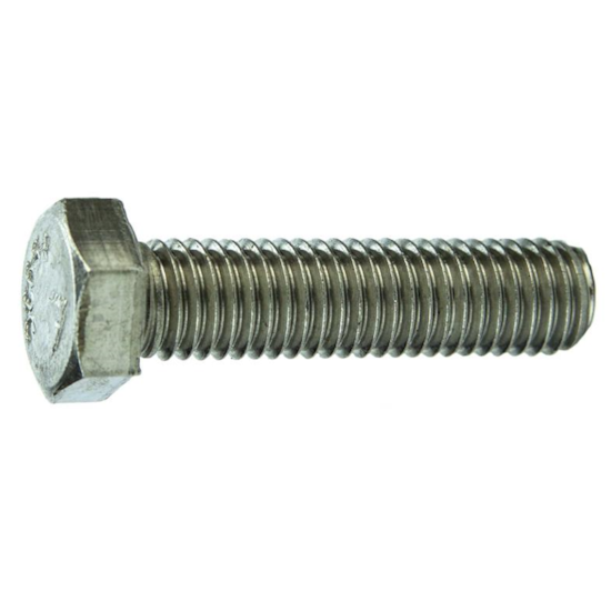 Parafuso Sextavado Rosca Inteira NC 5/16 x 3.1/2" Aço Inox 304 Passivado (1 Peça) - BELENUS-SXRI5/16X3-1/2A2