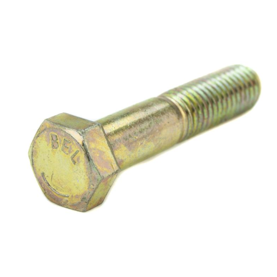 Parafuso Sextavado Rosca Parcial NC 1/2 x 3.1/2 Grau 2 (1 Peça) - BELENUS-SXRP1/2X3-1/2NCBC