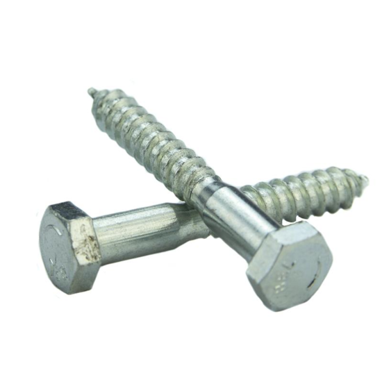 Parafuso Sextavado Rosca Soberba (1 Peça) - 5/16 X 120 - Aço Carbono Zincado Branco Classe 5.8 - BELENUS - SXRS5/16X120ZI