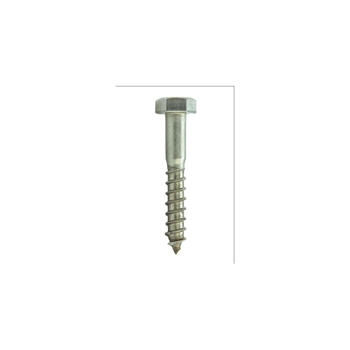 Parafuso Sextavado Rosca Soberba M10 X 50 Aço Inox A2 Passivado (1 Peça) - BELENUS - SXRS10X50A2