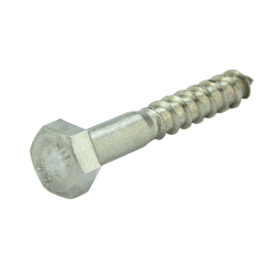 Parafuso Sextavado Rosca Soberba M5 X 40 Aço Inox A2 Passivado (1 Peça) - BELENUS - SXRS5X40A2