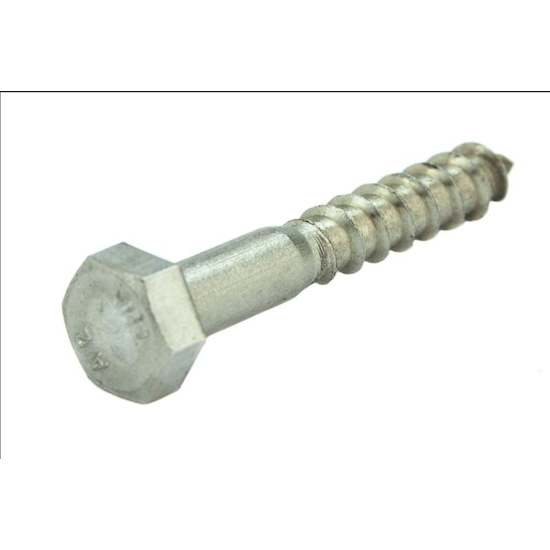 Parafuso Sextavado Rosca Soberba M5 X 50 Aço Inox A2 Passivado (1 Peça) - BELENUS - SXRS5X50A2