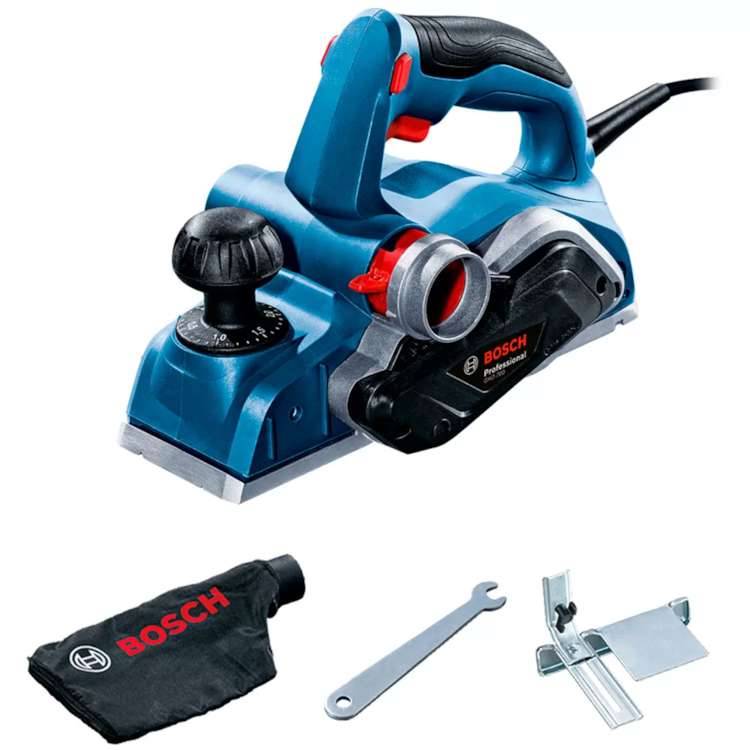 Plaina GHO-700 Elétrica 700W com Saco Coletor - BOSCH-06015A90E0