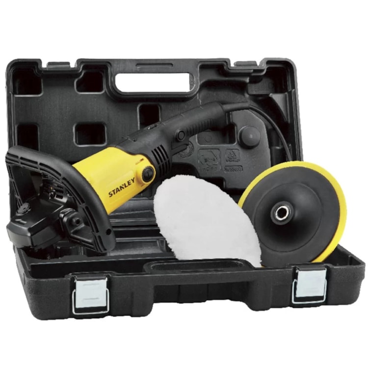 Politriz Lixadeira 7 Pol. 1300W com Maleta - STANLEY-SP137KB2