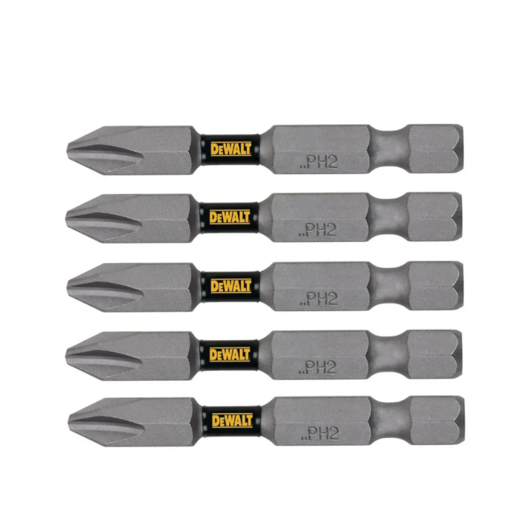 Ponta Bit Longa Maxfit PH2 50mm com 5 Peças- DEWALT-DWA2PH25
