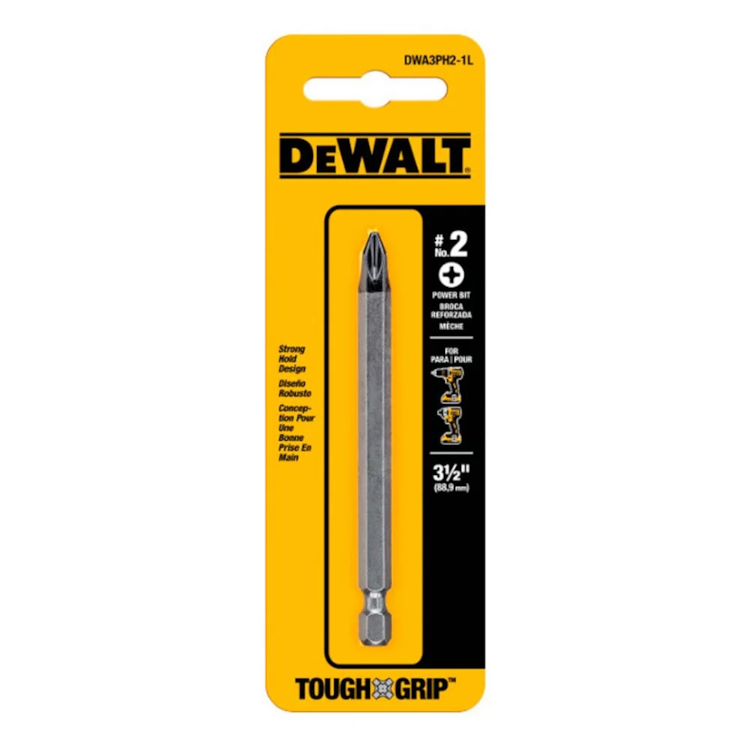 Ponta Bits Phillips Ph2 89mm - DEWALT-DWA3PH2