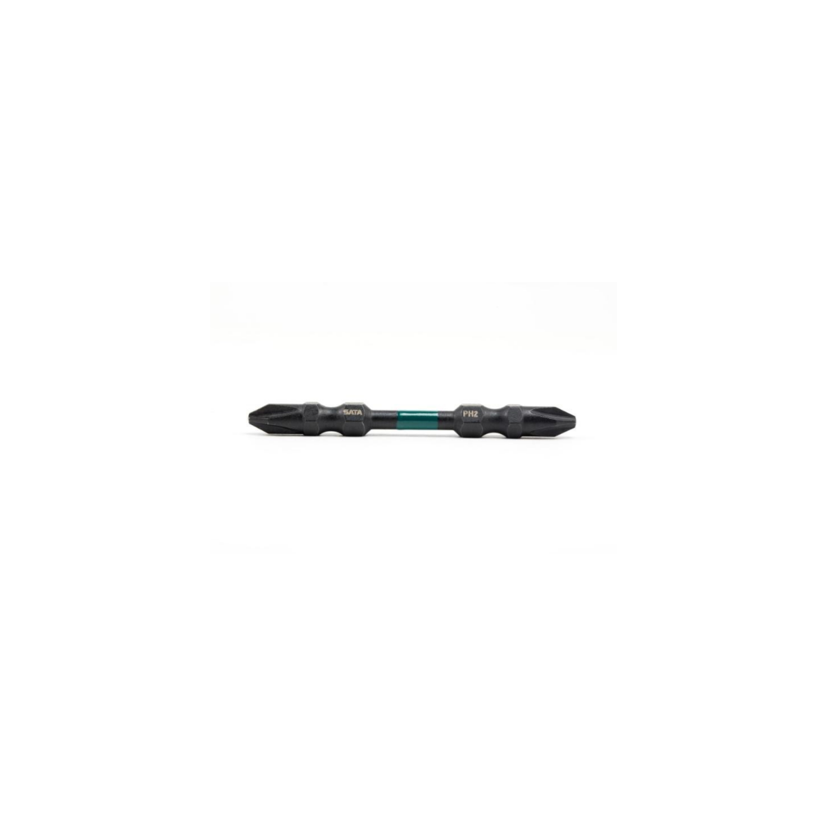 Pontas Bit de Impacto Duplo Phillips Nº2 x 110mm Encaixe 1/4" com 10 Peças - SATA-ST59812