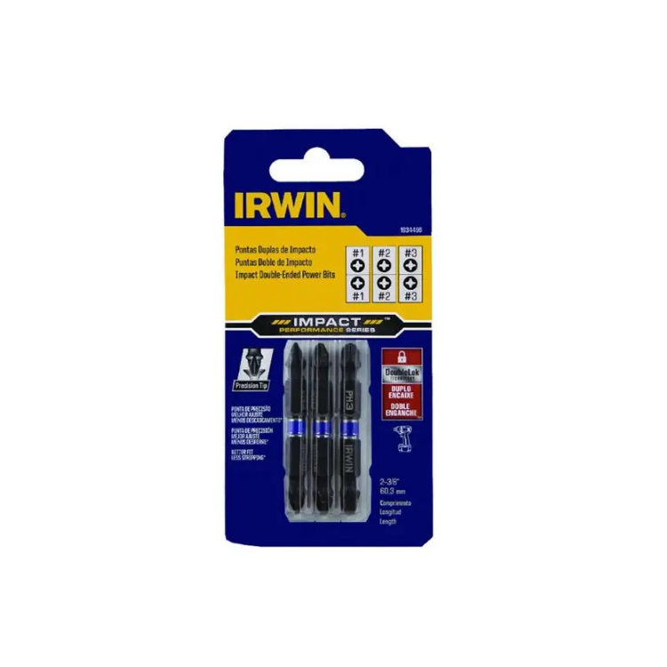 Pontas Duplas de Impacto com 2 Peças - IRWIN-1934497