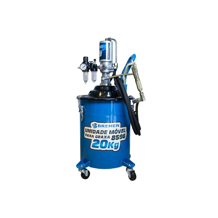 Propulsora de Graxa Pneumática 20kg Completa BREMEN-8596