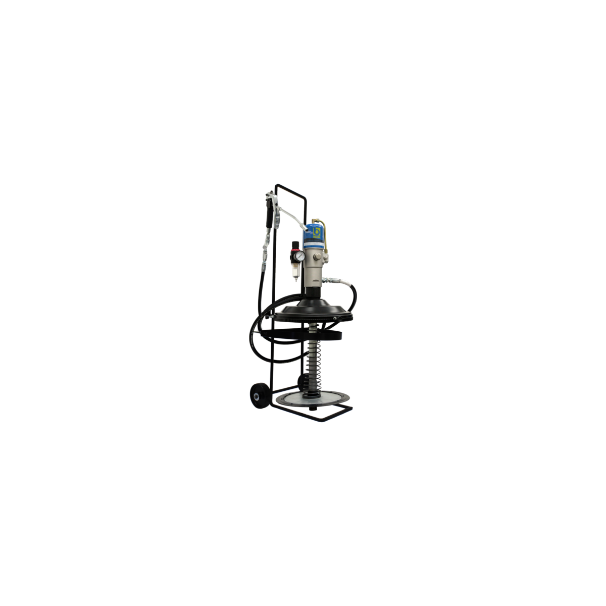 Propulsora Pneumática para Graxa 20 a 24Kg com Carrinho - BOZZA-11030-G4