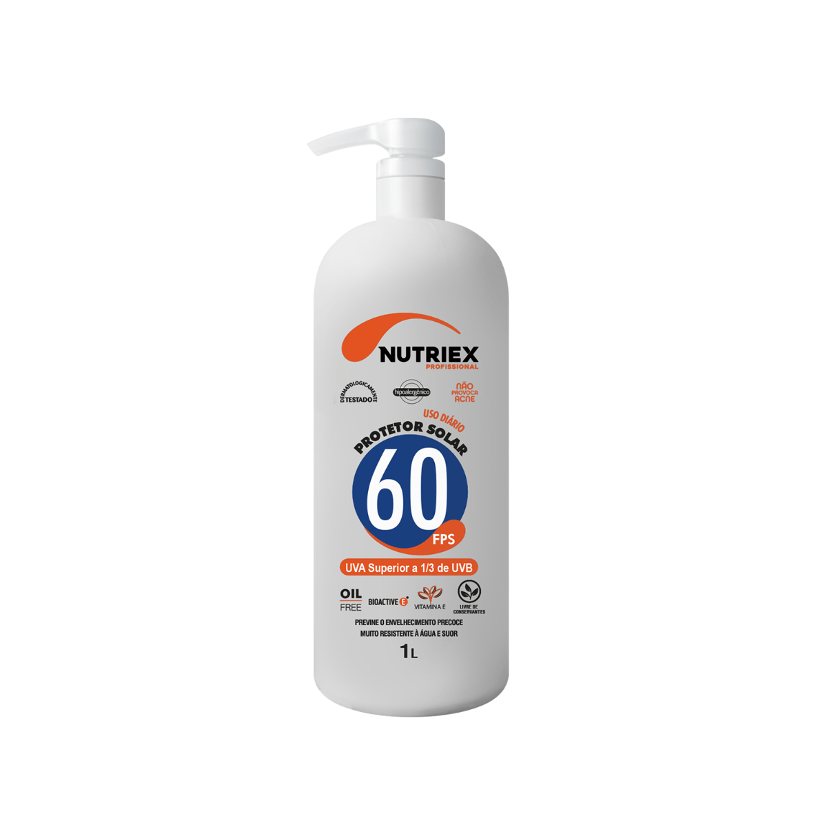 Protetor Solar Corporal FPS 60 1L - NUTRIEX - 61028