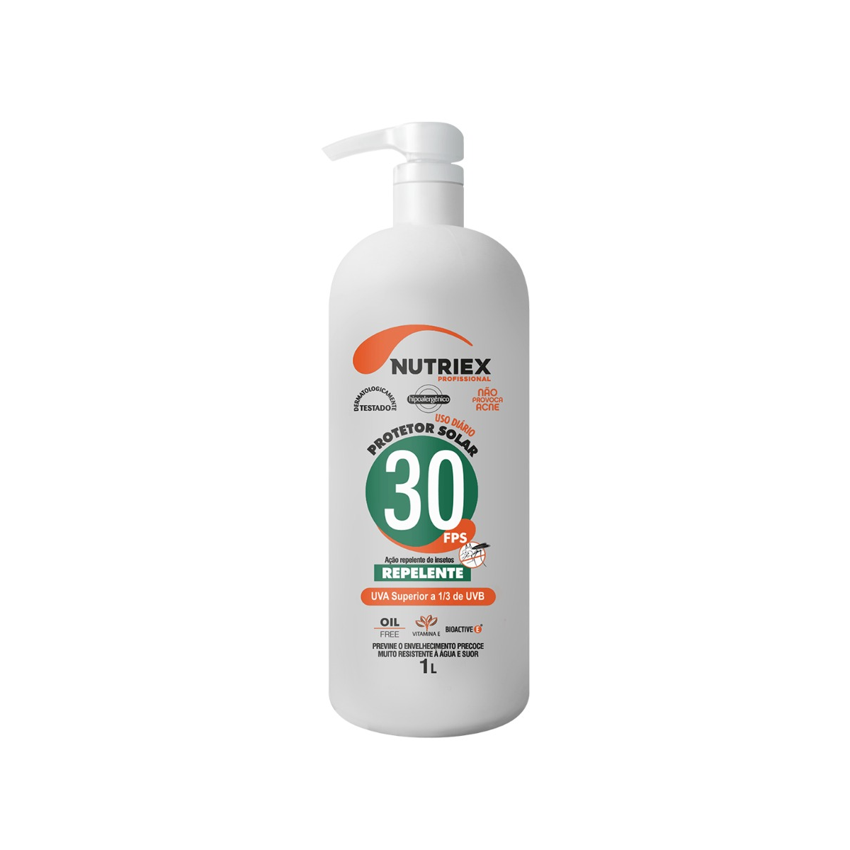 Protetor Solar Repelente FPS 30 1L - NUTRIEX - 61051