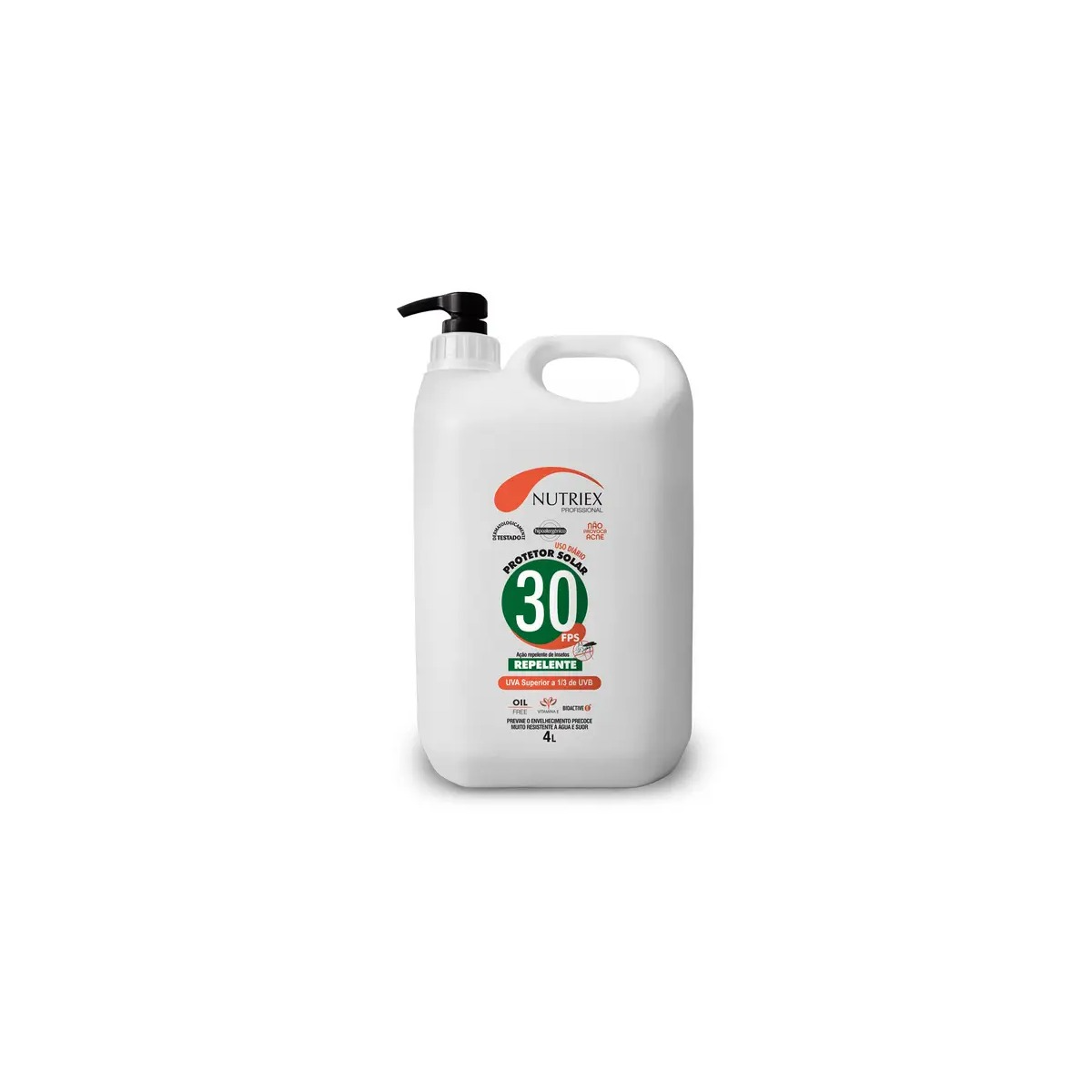 Protetor Solar Repelente FPS 30 4L - NUTRIEX - 61077