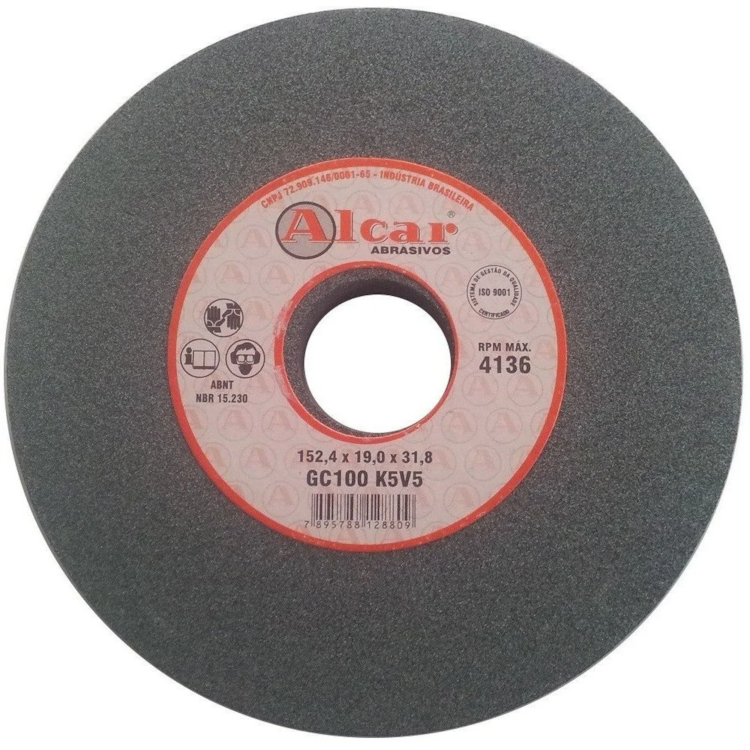 Rebolo Reto de Widea GC100 6 x 3/4 x 1.1/4 - ALCAR-RT0VN0120