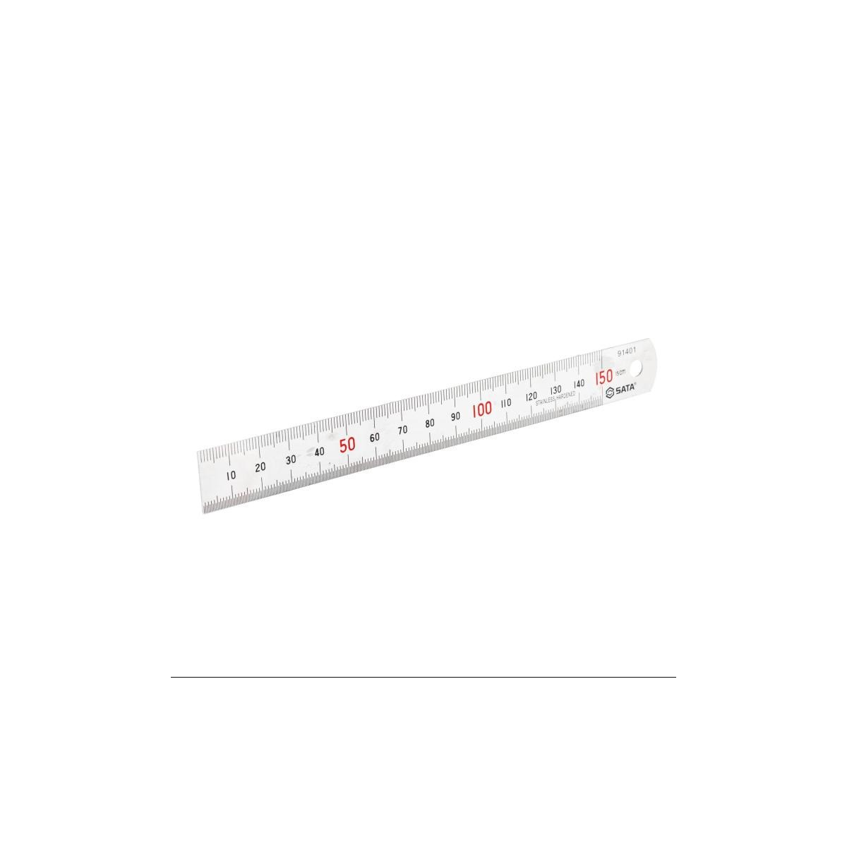 Régua de Aço 150mm / 6" - SATA-ST91401