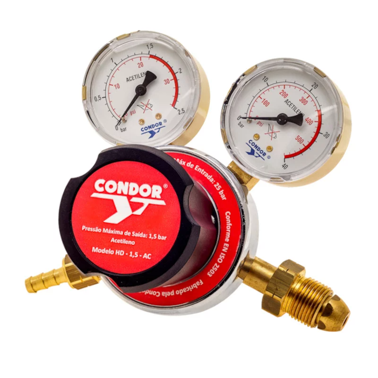 Regulador De Pressão Acetileno - CONDOR-405122