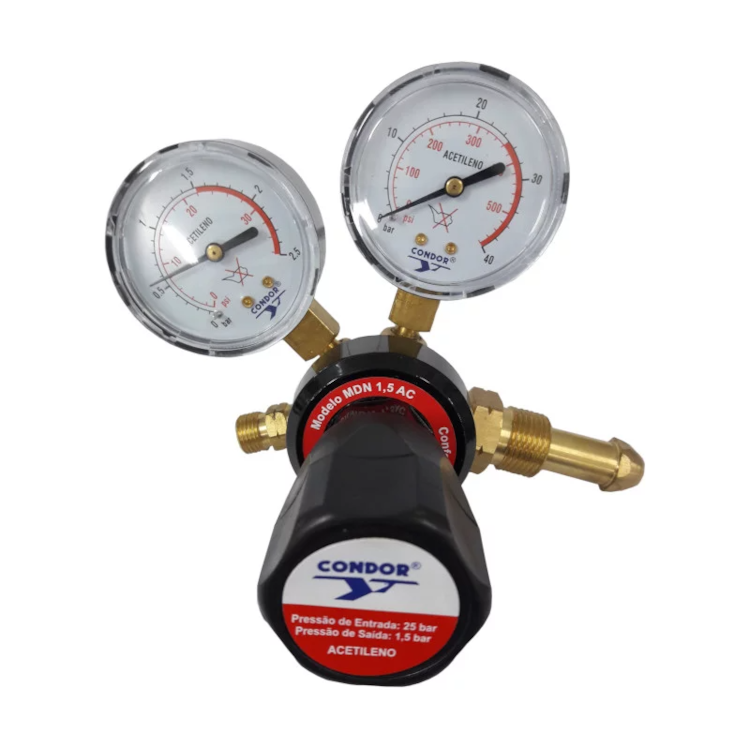 Regulador De Pressão Acetileno - CONDOR-407780