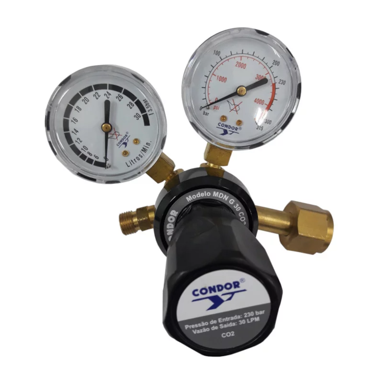 Regulador De Pressão MD G 30 CO2 - CONDOR-407786