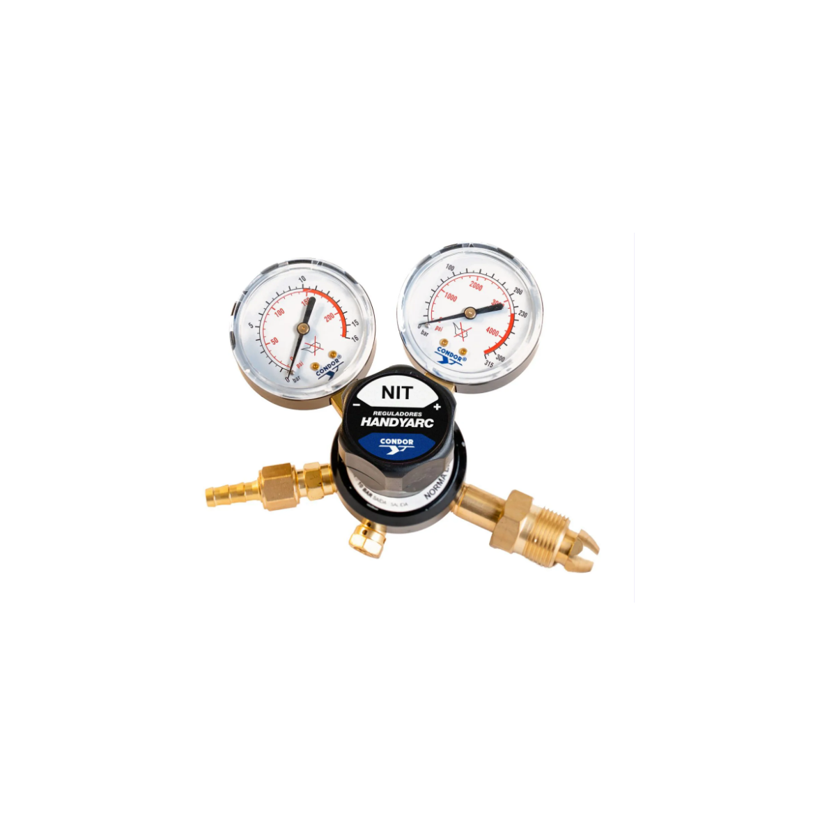 Regulador De Pressão Para Cilindro Handygas Nitrogênio -CONDOR-410142