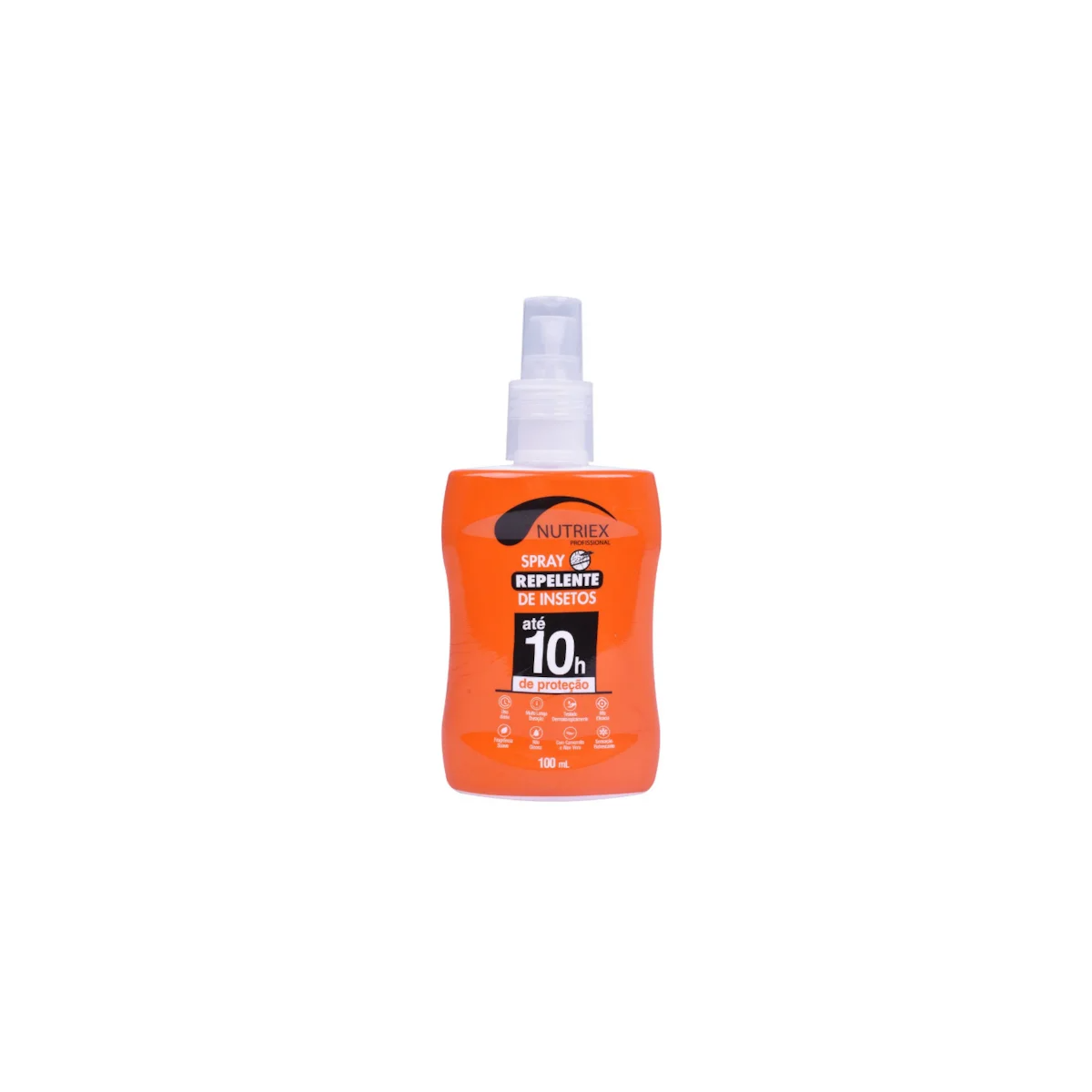 Repelente Spray Insetos 10h 100ML - NUTRIEX - 63503