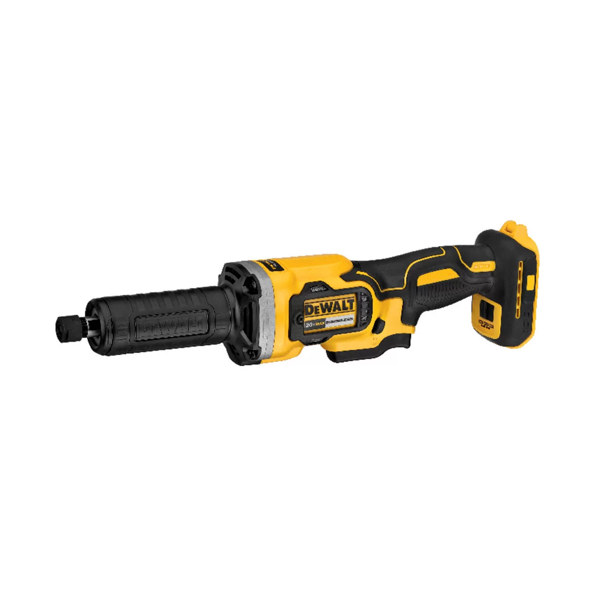 Retificadeira 20V MAX Brushless com Pinça 6mm 1/4 Pol. sem Carregador e Bateria - DEWALT-DCG426B