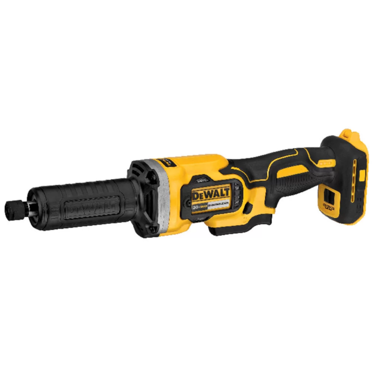 Retificadeira 20V MAX Brushless com Pinça 6mm 1/4 Pol. sem Carregador e Bateria - DEWALT-DCG426B
