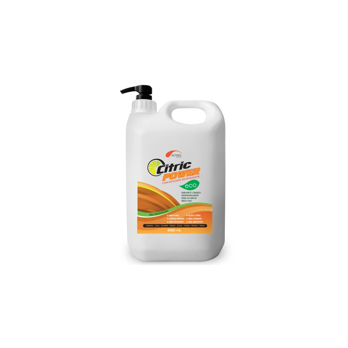 Sabonete Liquido Citric Power Eco 4L - NUTRIEX - 63644