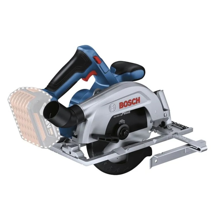 Serra Circular GKS 185-LI à Bateria 18V Profissional sem Bateria e com 1 Disco - BOSCH-06016C12E1
