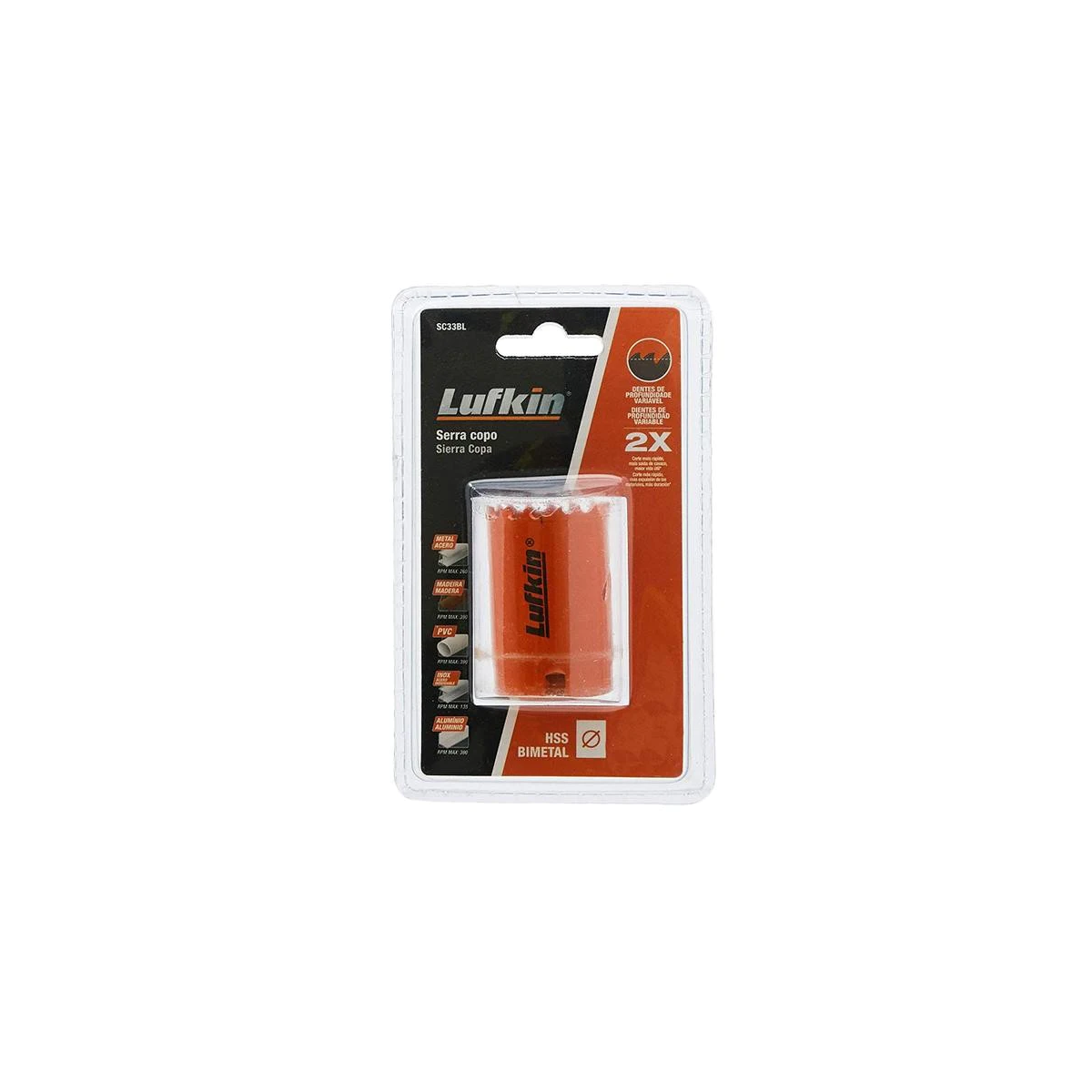 Serra Copo 33 mm - LUFKIN - SC33BL