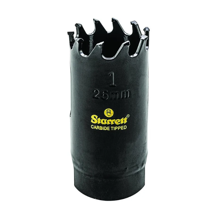 Serra Copo com Ponta de Metal Duro 25mm 1'' - STARRETT-CT100