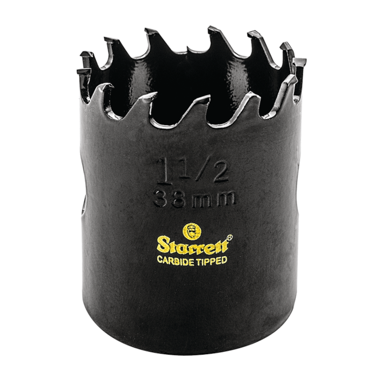 Serra Copo Metal Duro 1.1/2'' (38mm) - STARRETT-CT112