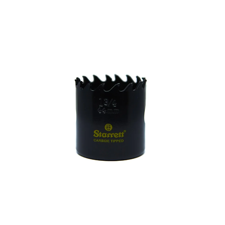 Serra Copo Ponta de Metal Duro CT de 44mm e 1.3/4'' - STARRETT-CT134
