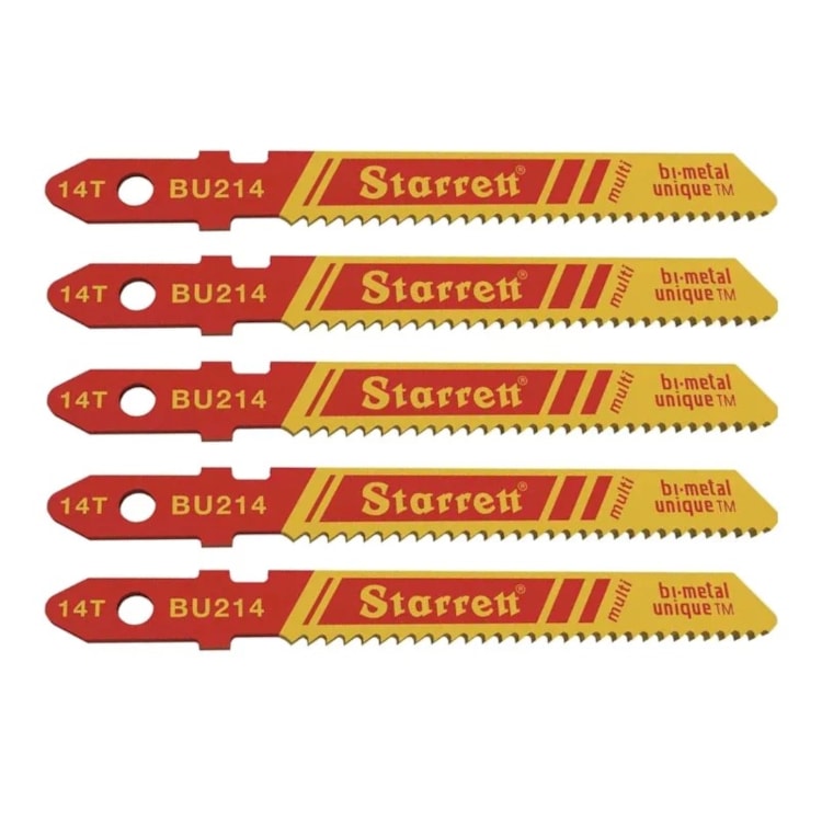 Serra Tico-Tico Bi-Metal com 5 Peças 50mm - STARRETT-BU214