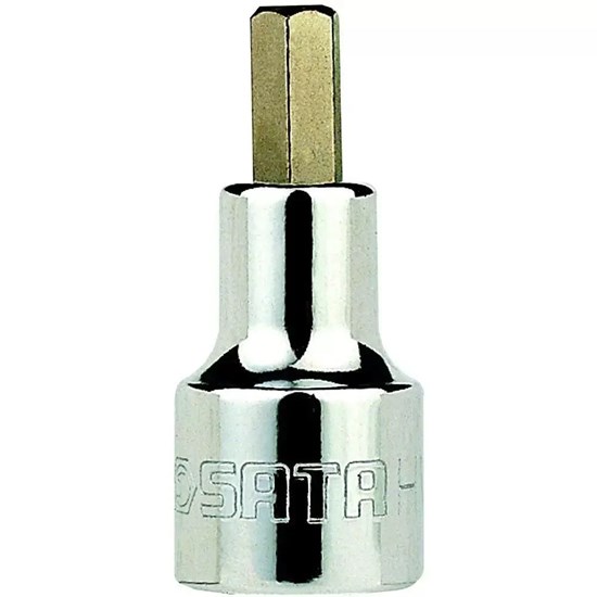 Soquete Com Bit Hexagonal 1/2 x 50mm x 1/4 - SATA - ST24401SC