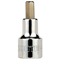 Soquete Com Bit Hexagonal 1/2 x 50mm x 4mm - SATA - ST24201SC