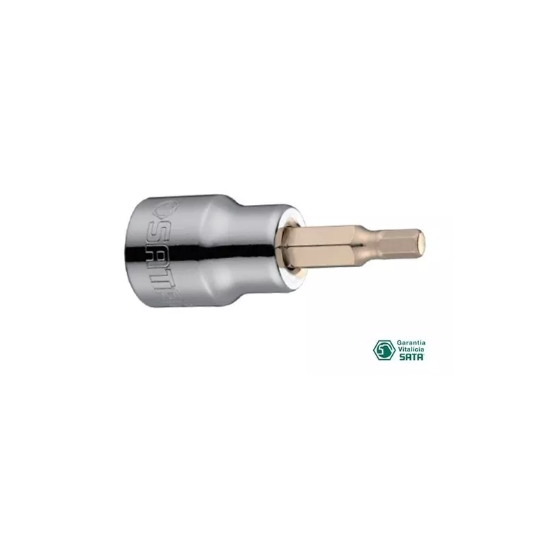 Soquete Com Bit Hexagonal 3/8 X 50mm X 5/16 - SATA-ST22706SC | Casa dos ...