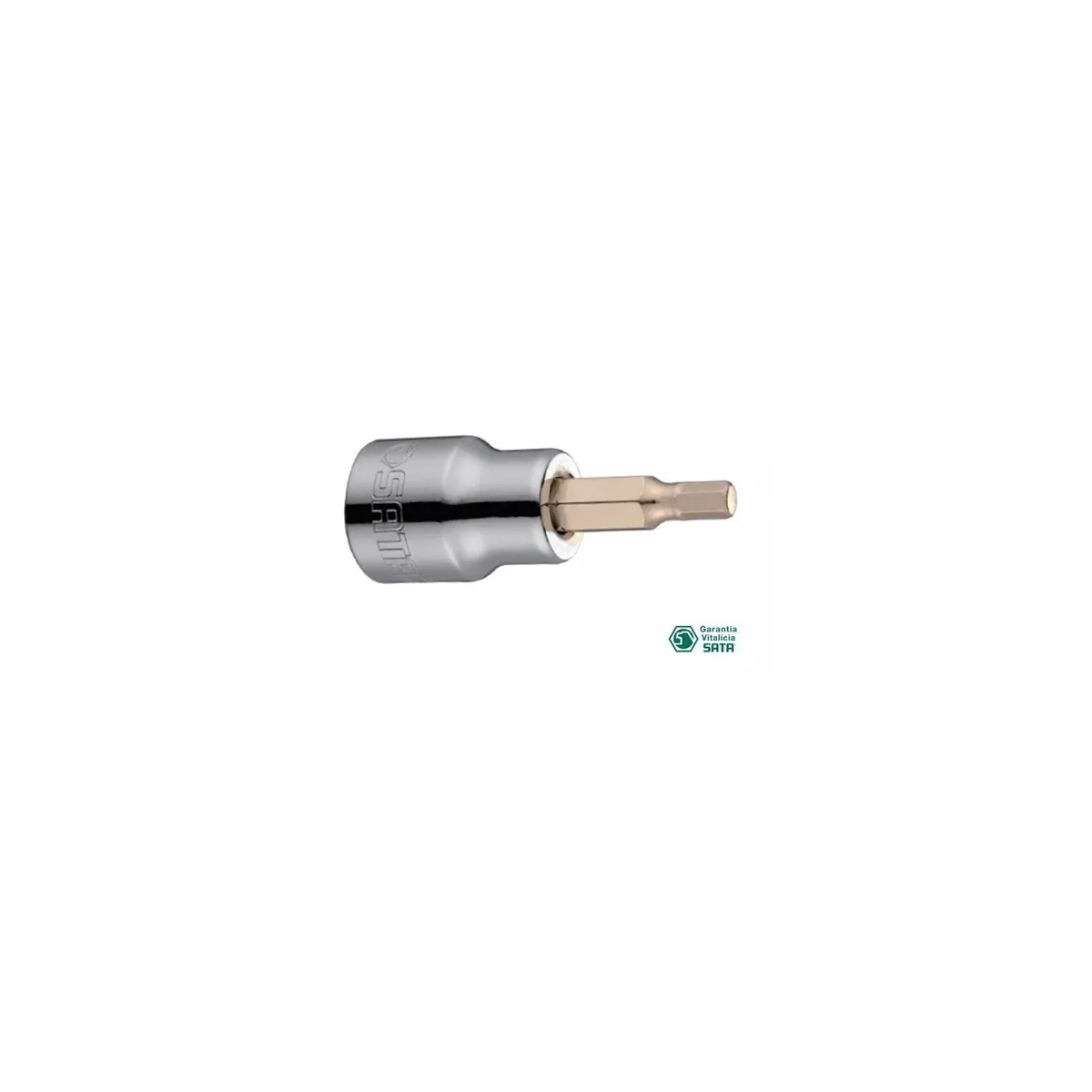 Soquete Com Bit Hexagonal 3/8 X 50mm X 5/16 - SATA-ST22706SC
