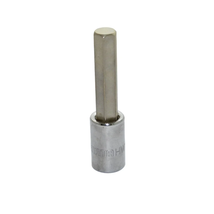 Soquete Com Bit Hexagonal Longo 1/2 x 100mm x 14mm - SATA - ST25208SC