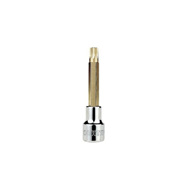 Soquete Com Bit Multidentado Longo 1/2 x 100mm x m6 - SATA - ST25802SC