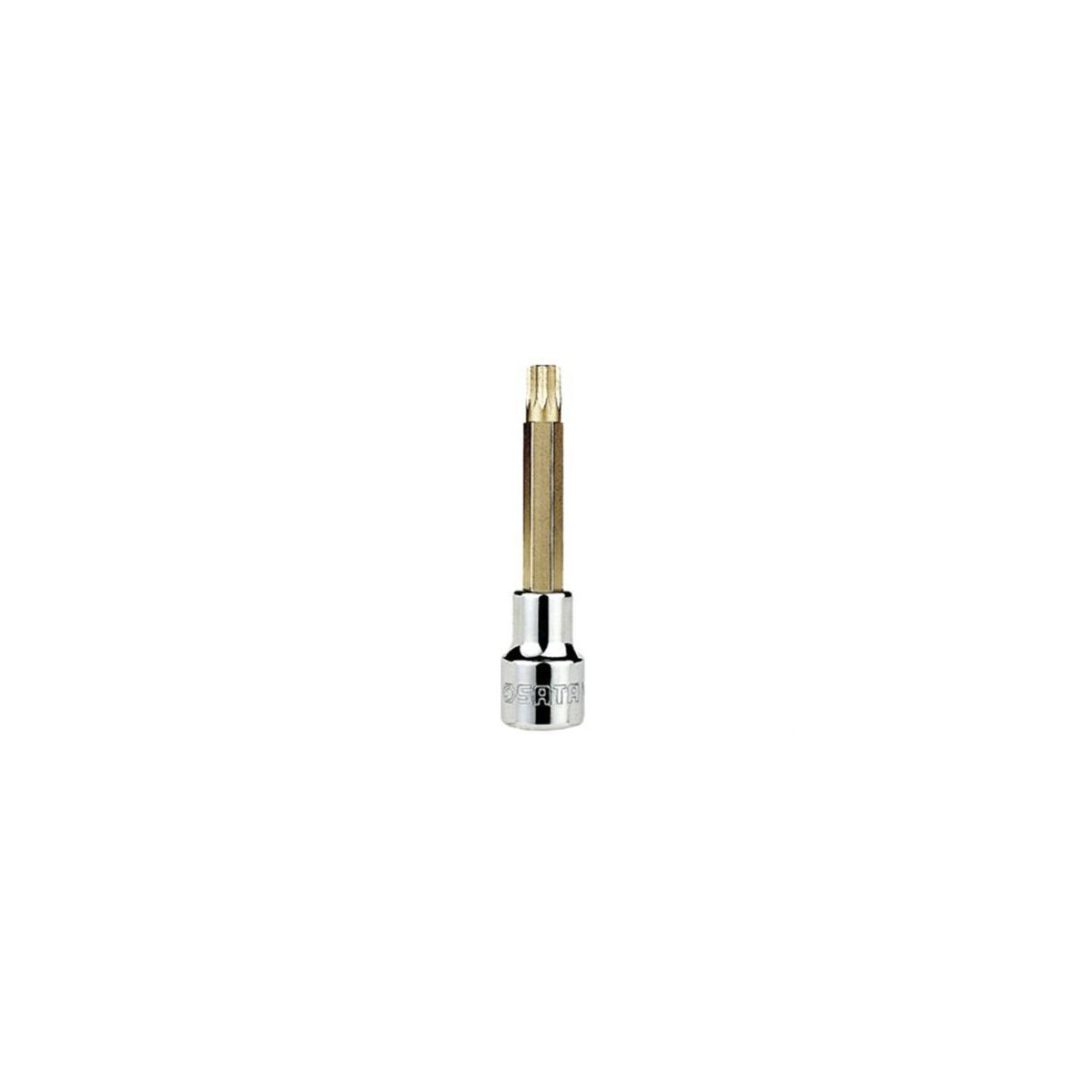 Soquete Com Bit Multidentado Longo 1/2 x 100mm x m8 - SATA - ST25803SC