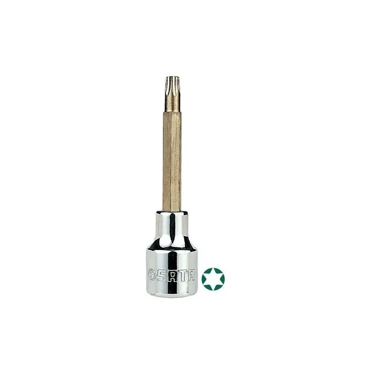 Soquete Com Bit Torx Longo 1/2 x 100mm x t25 - SATA - ST25102SC