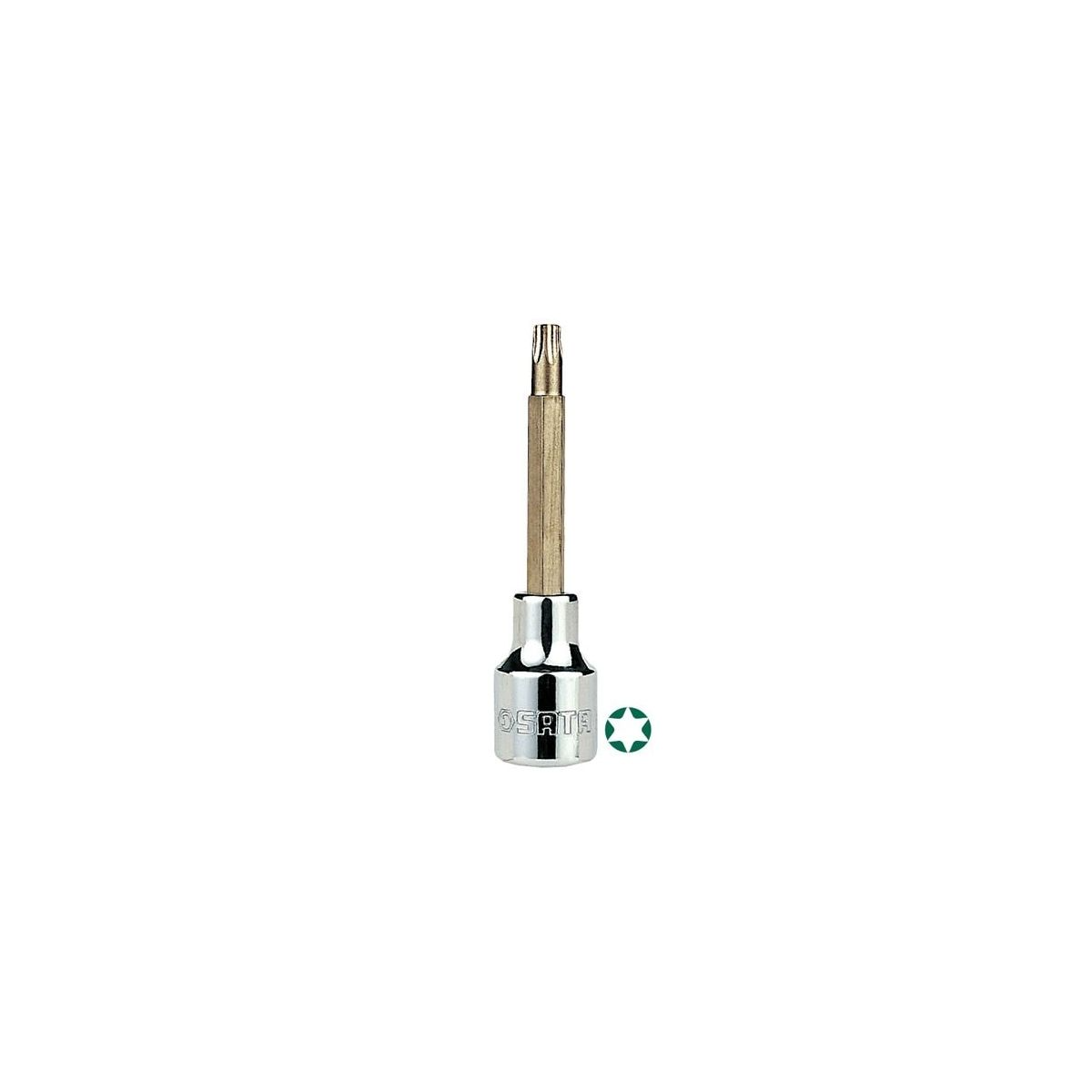 Soquete Com Bit Torx Longo 1/2 x 100mm x t27 - SATA - ST25103SC