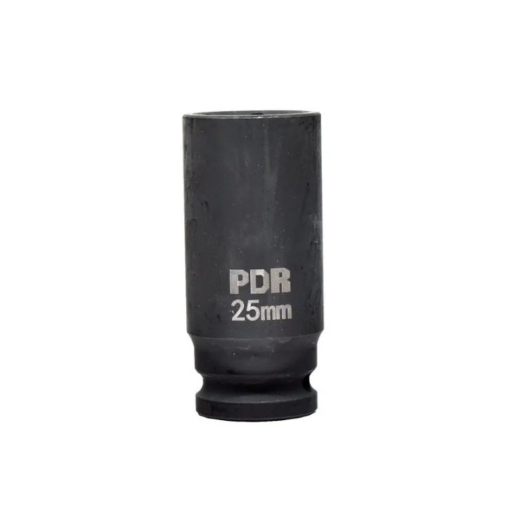 Soquete de Impacto Longo Sextavado 25mm Encaixe 1/2