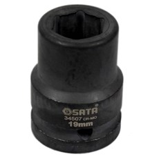 Soquete De Impacto Sextavado 3/4 19 mm - SATA - ST34507SC