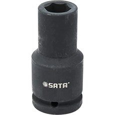 Soquete De Impacto Sextavado Longo 3/4 19mm - SATA - ST34607SC
