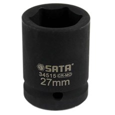 Soquete De Impacto Sextavado Longo 3/4 27mm - SATA - ST34615SC