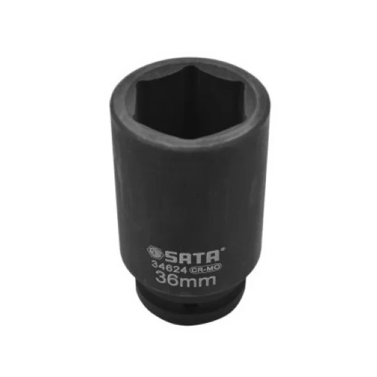 Soquete De Impacto Sextavado Longo 3/4 36mm - SATA - ST34624SC