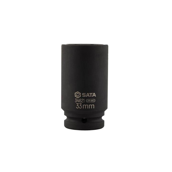 Soquete Pito Impacto Longo Sextavado 27 Mm Encaixe 1'' - EDA-9KW