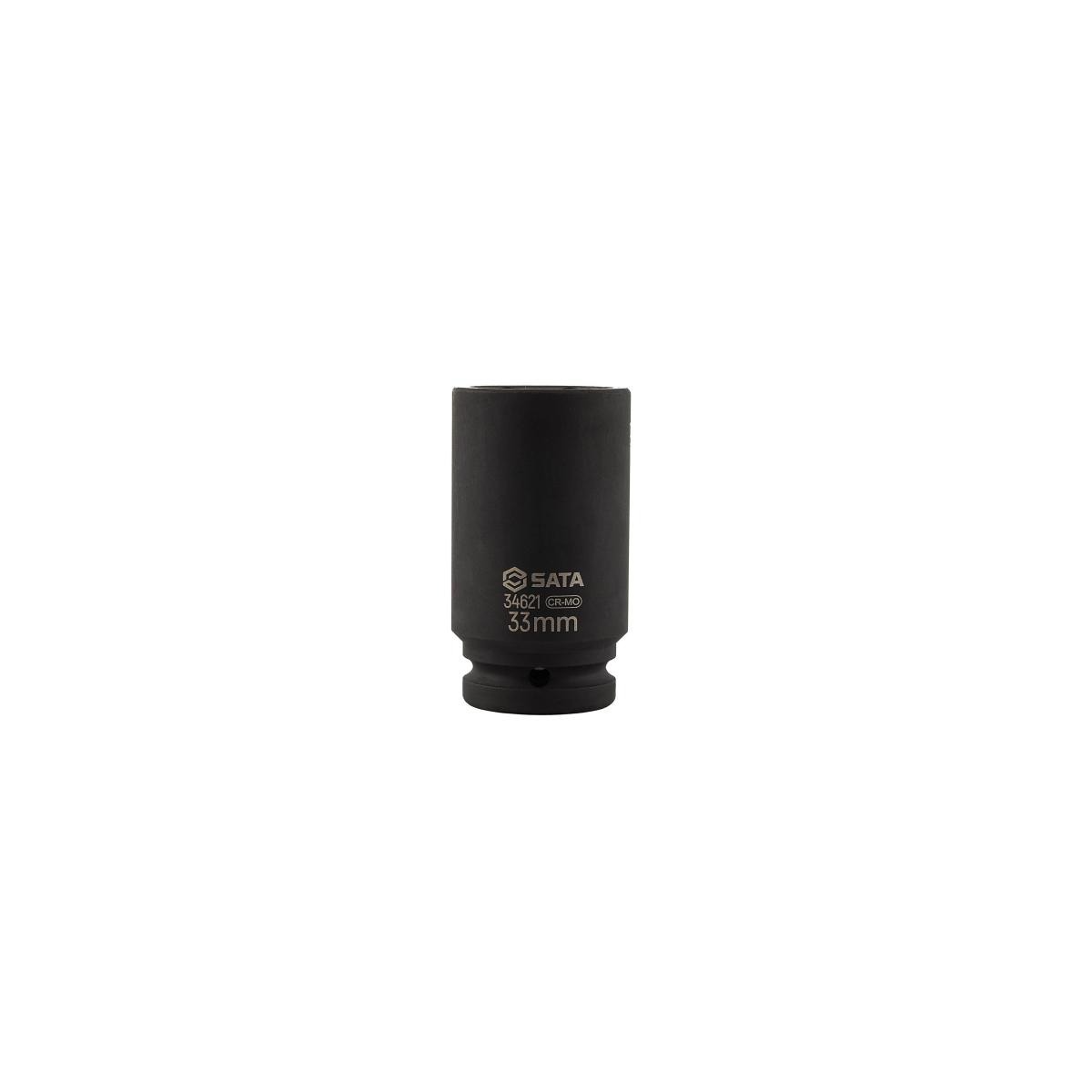 Soquete de Impacto Sextavado Longo 35 mm Encaixe 3/4" - SATA-ST34623SC